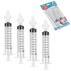 Vicloon baby nasal aspirator kit with four-pack components for gentle cleaning.