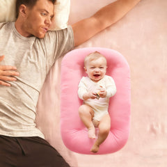 Vicorise Baby Lounger ergonomic design supports snug infant positioning during play