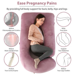 Victostar full-body pillow used for nursing and baby elevation