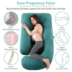 Victostar full-body pillow with removable cover for easy cleaning