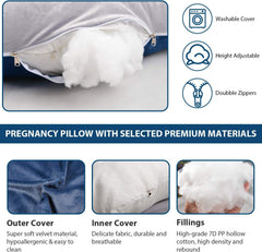 Victostar pillow cover is removable and machine-washable for easy cleaning.