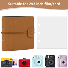Vienrose album pocket pages clearly display 2x3 photos without removal