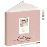 Vienrose self-adhesive album with window protects memories and keeps them organized.
