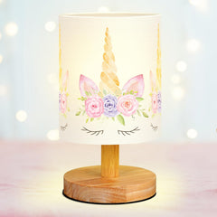 VIHOSE unicorn kids table lamp base offers sturdy iron support for stable bedside lighting