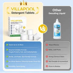 VILLAPOOL safe for baby bottles with gentle, non-toxic formula.