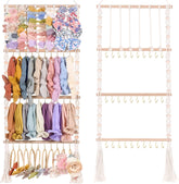 VISATOR headband holder wall rack keeps bows organized and accessible for quick styling