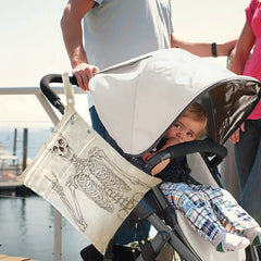 Visesunny Skeleton Wet Bag small for compact organization of toiletries or diapers.