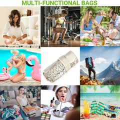 Visesunny Wet Bag with stroller attachment for easy transport during outings.