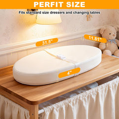VISFAPAER pad base has a non-slip bottom to prevent sliding