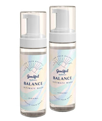 VitaBoost Goodful Wellness wash gel texture close-up for sensitive skin.
