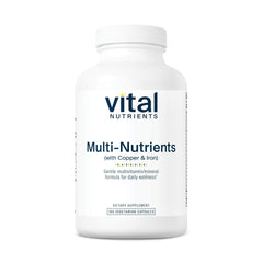 Vital Nutrients Multi-Nutrients 4 bottle front view supports daily wellness with a comprehensive vitamin blend