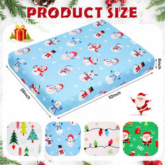 VitalCozy snowman crib sheet print creates a playful winter vibe for naps