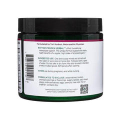 Vitanica PhytoEstrogen Herbal ingredient panel highlights non-GMO soy isoflavones