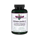 Vitanica Women's Phase II bottle front showing vegan menopause support