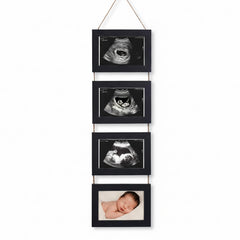 Vittqsuier 4-in-1 sonogram frame setup for organized ultrasound photo display.