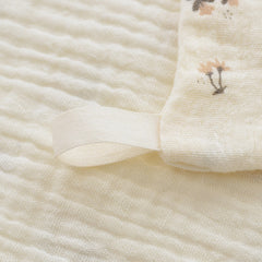 VIVANA washcloths with succulent pattern for calming bath ambience