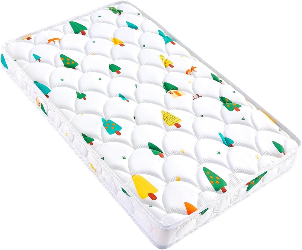 VIVIDVIBEBEARPAS bassinet mattress front view showing firm support for sleep
