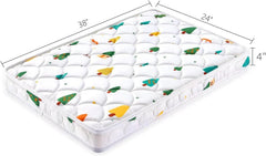 VIVIDVIBEBEARPAS 4-inch thickness provides firm support for babies