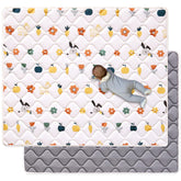 VIVIDVIBEBEARPAS odorless foam play mat 50x50 for safe infant floor play.