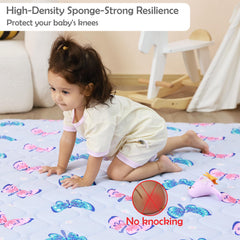 Viviland Baby Play Mat non-slip surface helps steady little steps