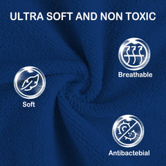 Closeup of Viviland washcloth showing highly absorbent rayon fibers.