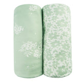 Viviland Jersey Swaddle Blanket shows soft stretchy fabric for cozy newborn snugness.