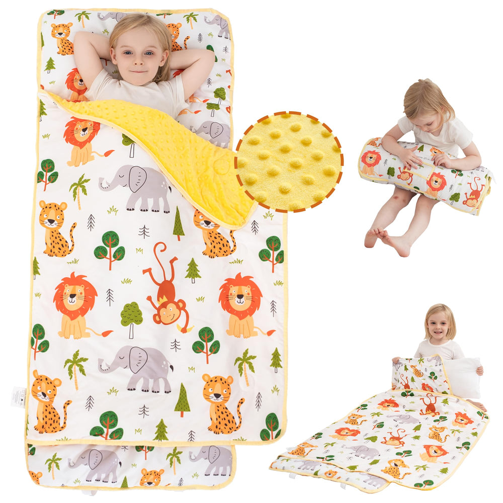 Viviland nap mat with pillow for cozy daycare naps.