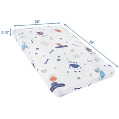 Close-up of the soft breathable fabric on the Viviland topper.