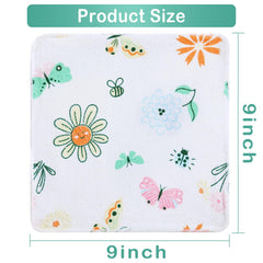 Viviland soft rayon fabric baby washcloth for sensitive skin