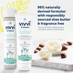 EWG Verified logo on Vivvi & Bloom baby wash bottle.