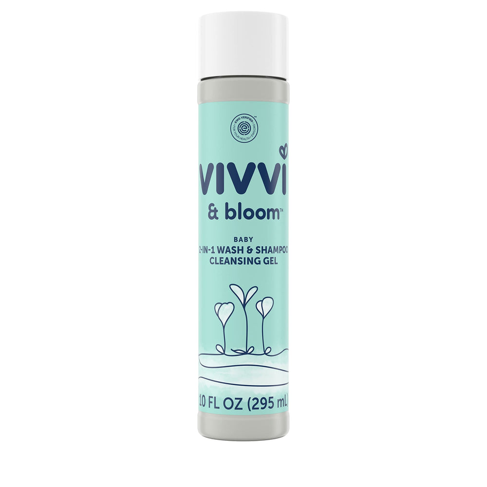 Vivvi & Bloom gentle 2-in-1 bottle for baby cleansing and moisturizing