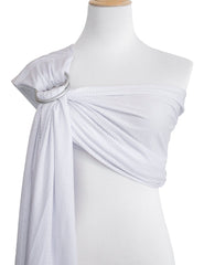 Vlokup Baby Water Ring Sling Carrier shows a comfortable shoulder fit for pool days