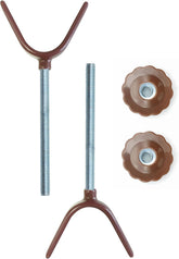 Vmaisi 8mm Y-shaped spindle adapter close-up showing secure gate fit.
