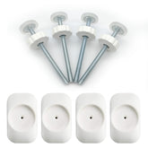 Vmaisi baby gate extender 8mm, extended length for longer, snug gate mounting.