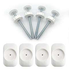 Vmaisi baby gate extender 8mm, extended length for longer, snug gate mounting.