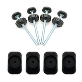 VMAISI baby gate extenders 8mm rod offering extra length for secure stair gates