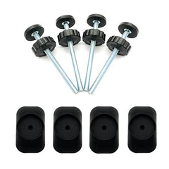 VMAISI baby gate extenders 8mm rod offering extra length for secure stair gates