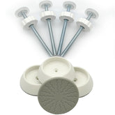 VMAISI baby gate extenders with wall protectors for secure mounting