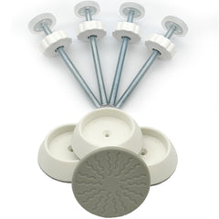 VMAISI baby gate extenders with wall protectors for secure mounting
