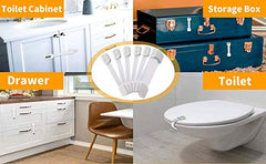 Vmaisi fridge lock protecting little fingers while keeping items accessible.