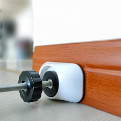 Vmaisi rubber-backed wall protector helps keep gates stable on stairs and in hallways.