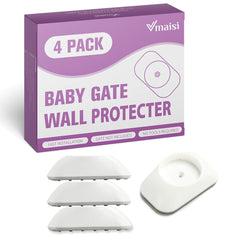 Vmaisi wall cup protector installed on doorframe prevents gate slipping.