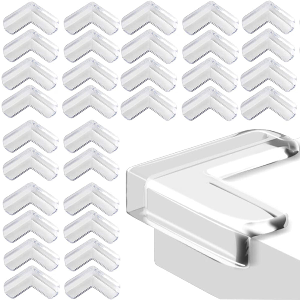 Vobulafy safety corner protectors package ready for quick baby-proofing.