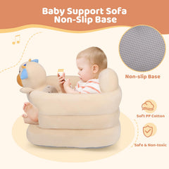Vocheer seat provides 360-degree back support for upright sitting