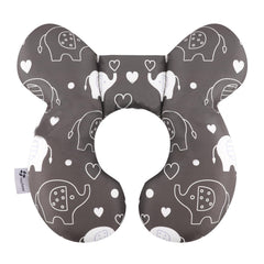 vocheer Baby Travel Pillow elephant design provides cozy, supportive head comfort on the go.