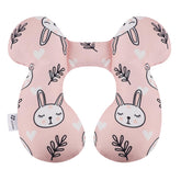 Vocheer Baby Travel Pillow upgraded head support for stable infant alignment during travel