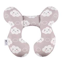 Vocheer Baby Travel Pillow with upgraded U-shape supports head in car seats.