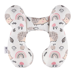 vocheer Baby Travel Pillow with U-shaped design offers stable head support on the go.