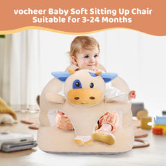Vocheer baby chair features soft velvet cover for comfort