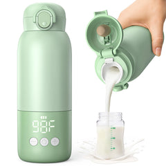 Voice-tank portable bottle warmer front view for quick travel feeds